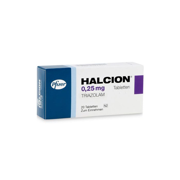 Halcion mg tablet dailymed information triazolam label pro