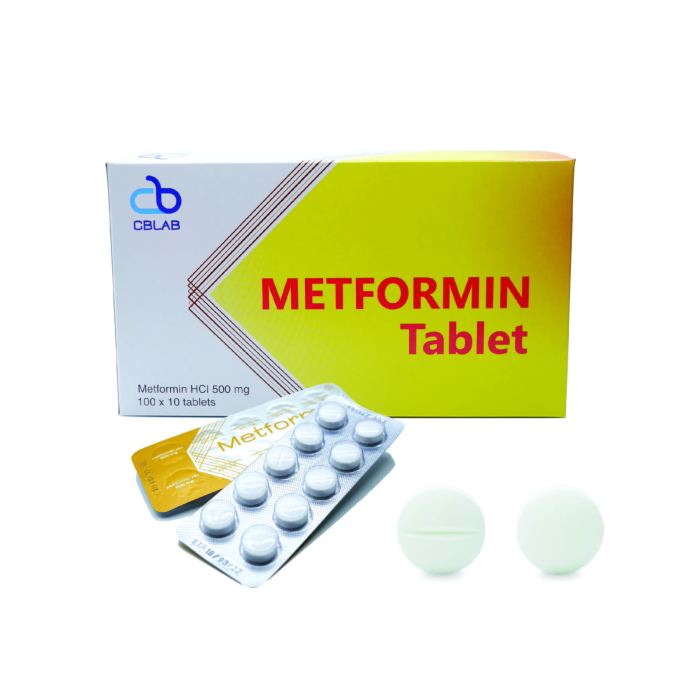 Metformin tablets clinical medication