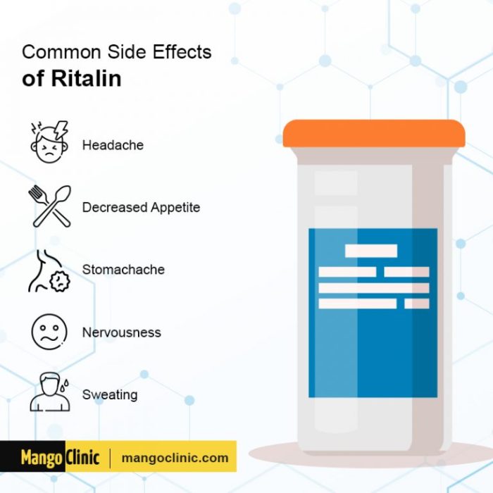 Ritalin side effects