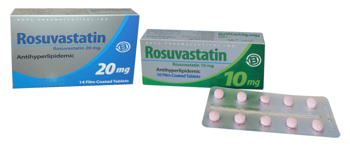 Rosuvastatin 20 mg