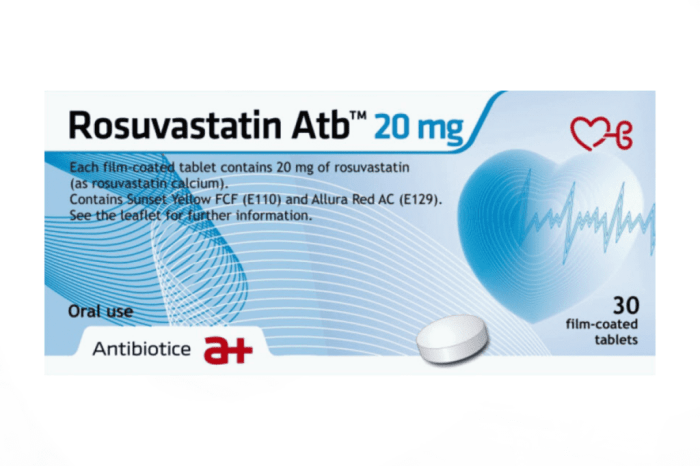 Rosuvastatin 20 mg