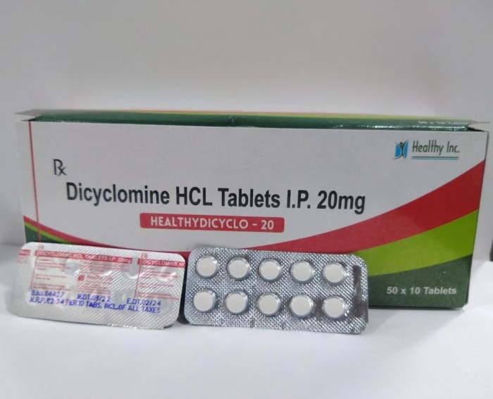 Dicyclomine 20 mg