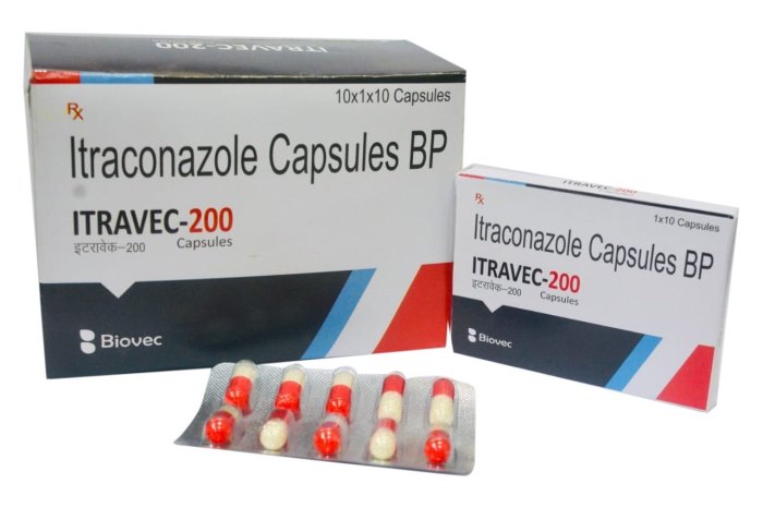 Itraconazole capsules