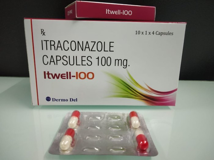 Itraconazole capsules