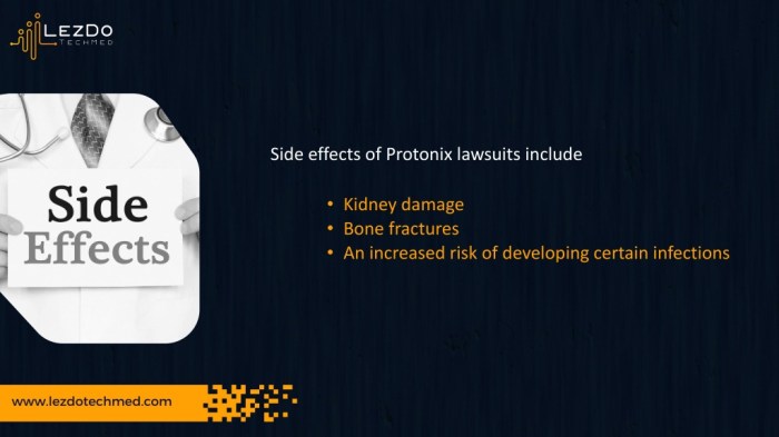 Protonix side effects